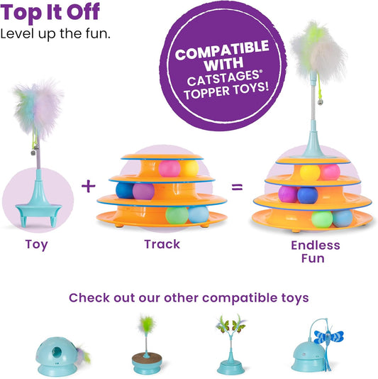 Catstages Tower of Tracks Cat Toy